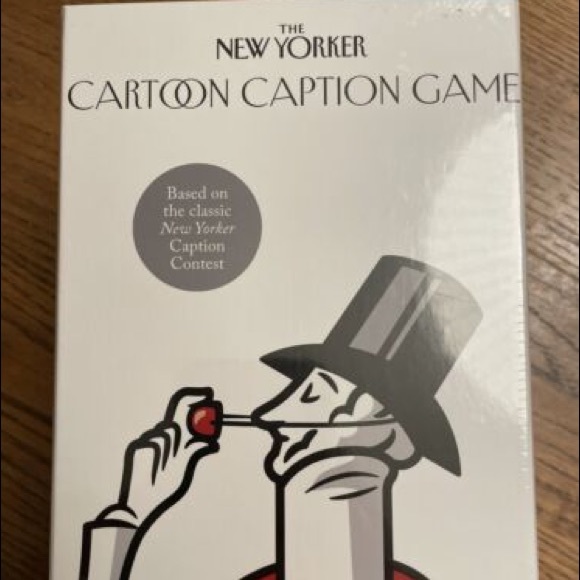 The New Yorker Cartoon Caption Card Game 2019 Sealed Brand NEW - Picture 1 of 3